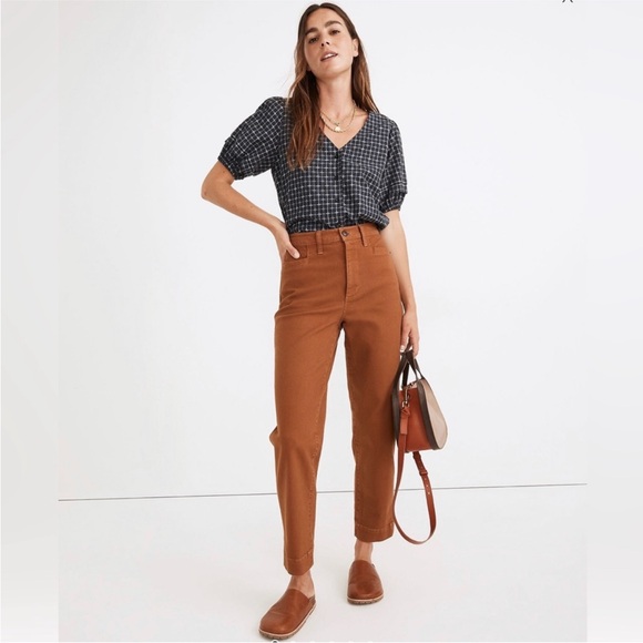 Madewell Pants - NWT Madewell Toffee Emmett
Garment Dyed Denim
